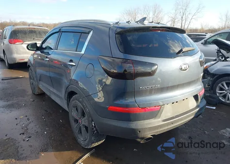 2016 Kia Sportage Sx из США, поврежденный, VIN KNDPCCA61G7813522